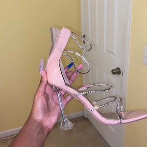 Pink heels